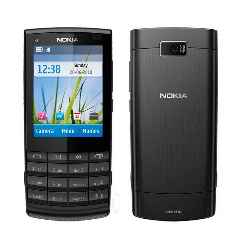  Nokia X3 02 Black    