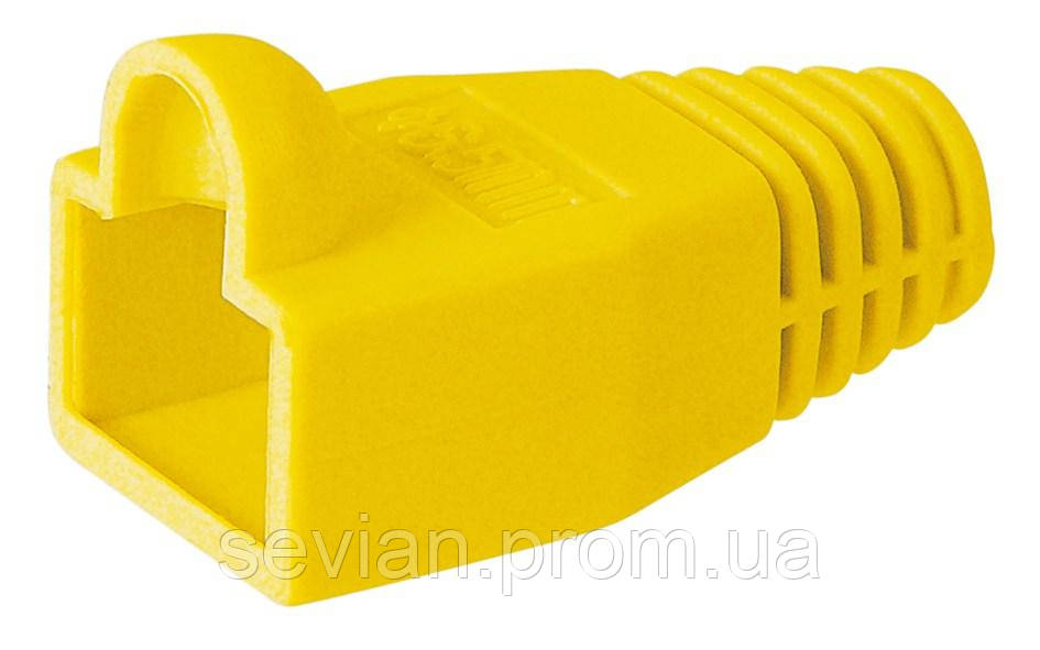 

Ковпачок FreeEnd-RJ45 UTP5e (ковпачок) Goobay ізолюючий 6.5мм з вушком Желтый 50 шт (75.01.1235)