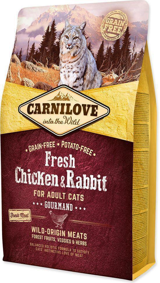 

Свежий сухой корм Carnilove FRESH CHICKEN&RABBIT для взрослых собак с курицей и кроликом, 12 кг