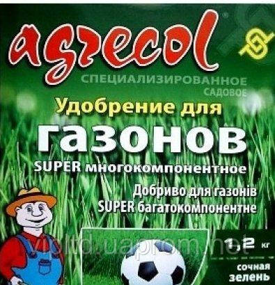 

Удобрение для газона супер многокомпонентное Agrecol по 1.2 кг