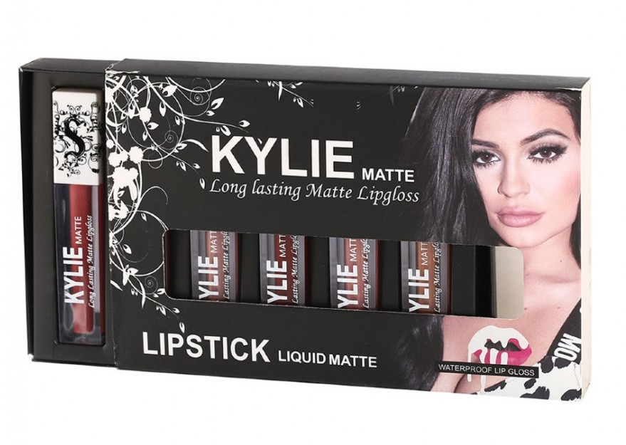 

Помада матовая Kylie matte liquid lipstick waterproof 6 в 1