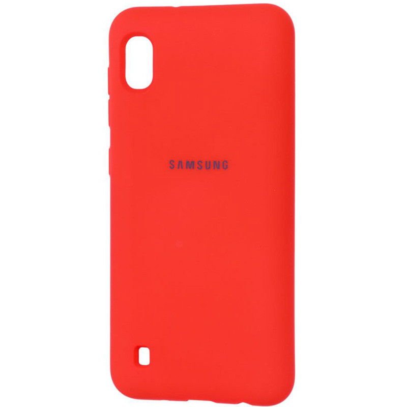 

Чехол силиконовый Silicone Cover Full Protective (AA) для Samsung Galaxy A10 (A105F) Красный / Red