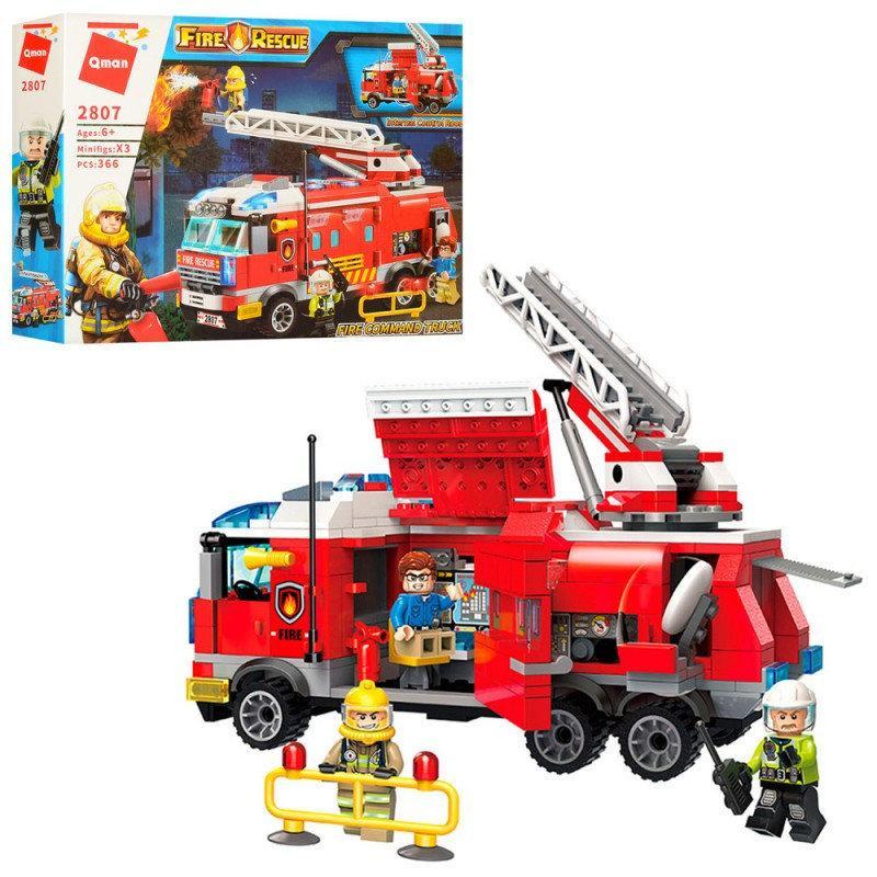 

Конструктор Brick 2807 "Пожарная машина" 366 деталей