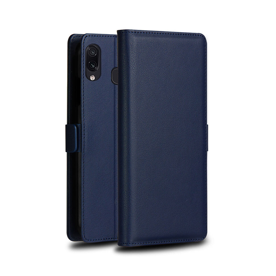 

Чехол-книжка DZgogo Milo Series для Samsung Galaxy M20 M205F Navy Blue, Темно-синий