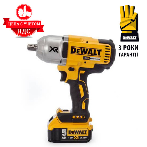 

Аккумуляторный гайковерт для шиномонтажа DeWALT DCF899P2 (0.61 кВт, 950 Нм)