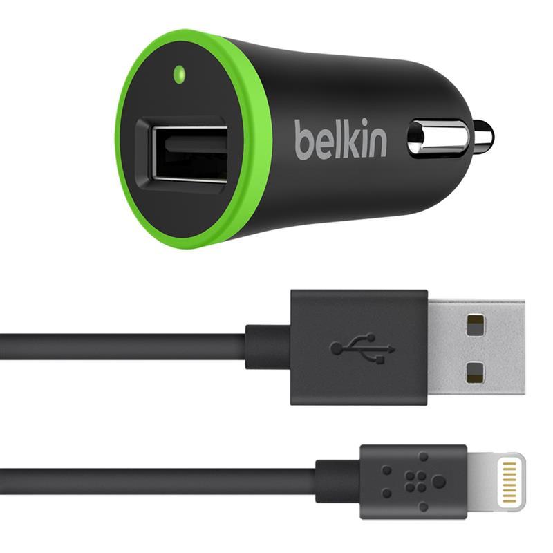 

Акция! Автомобильное ЗУ Belkin USB BoostUp Charger (LIGHTNING сable, USB 2.4Amp), Черный (F8J121bt04-BLK) [Скидка 5%, при условии 100% предоплаты!]