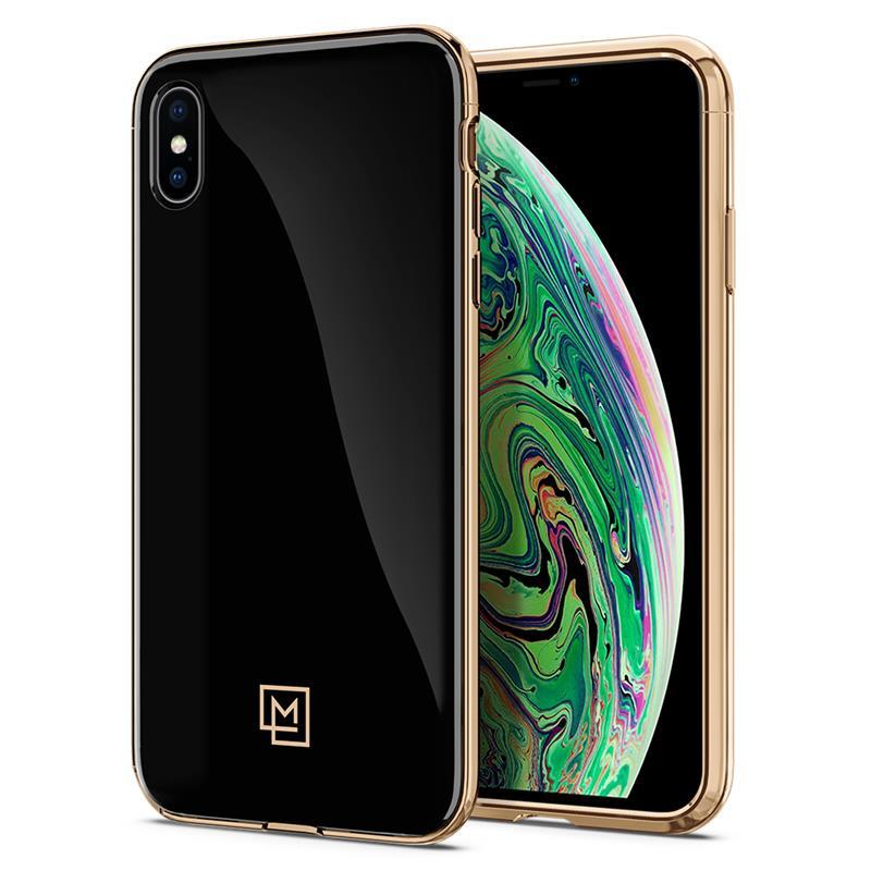 

Акция! Чехол Spigen для iPhone XS Max La Manon etui Gold Black (Ver.2) (065CS25312) [Скидка 5% при 100%