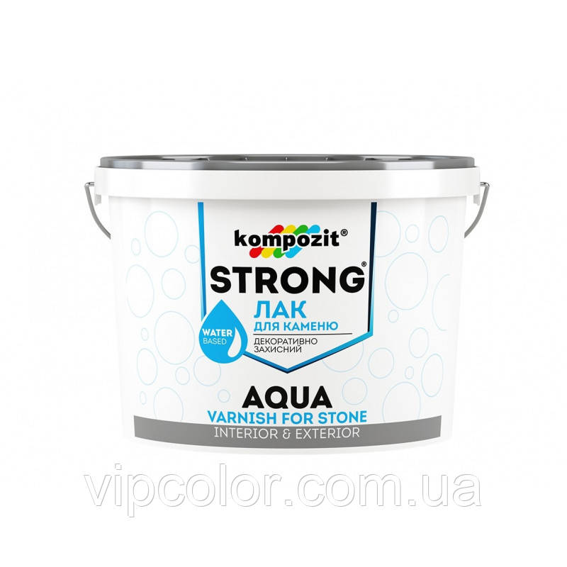 

Kompozit Лак водоразбавляемый для камня STRONG AQUA 10л