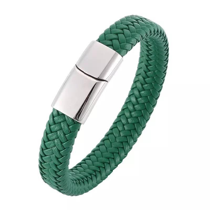 

Браслет MS Bracelet Eco Green 002msb мужской Зеленый 22 размер