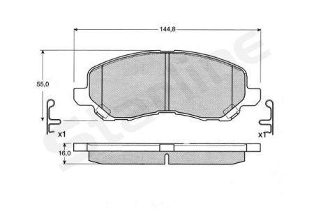 

Тормозные колодки Mitsubishi Eclipse, Митсубиши Эклипс