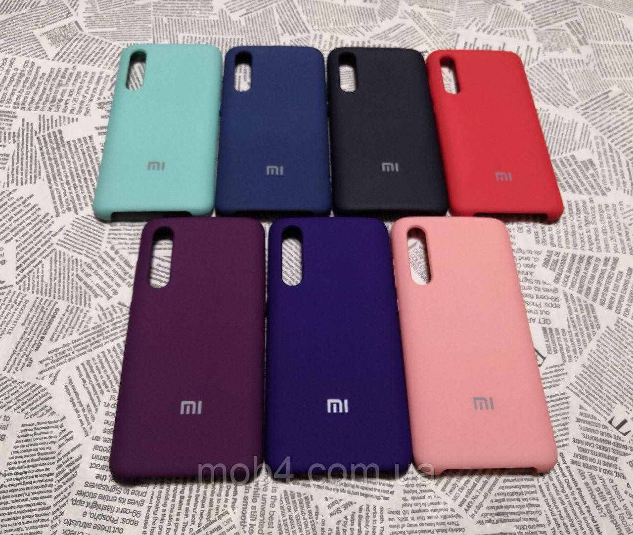 

Брендовый чехол Silicone Cover накладка бампер для Xiaomi (Ксиоми) Mi 9, Разные цвета