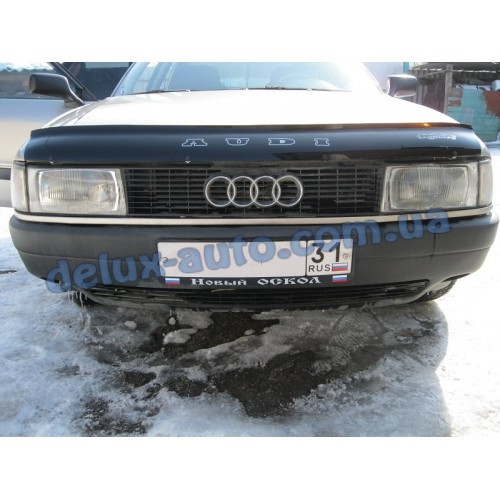 

Мухобойка на капот AUDI 80 B3 1986-1991 Дефлектор капота на Ауди 80 Б3 1986-1991