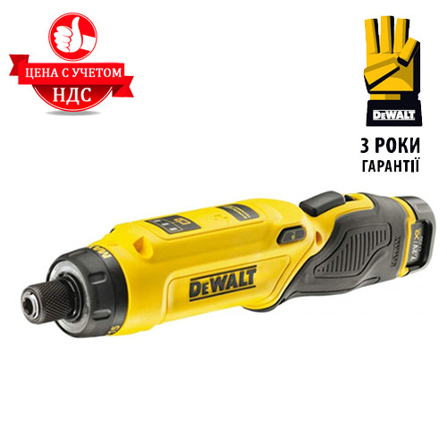 

Аккумуляторная отвертка DeWALT DCF682G1
