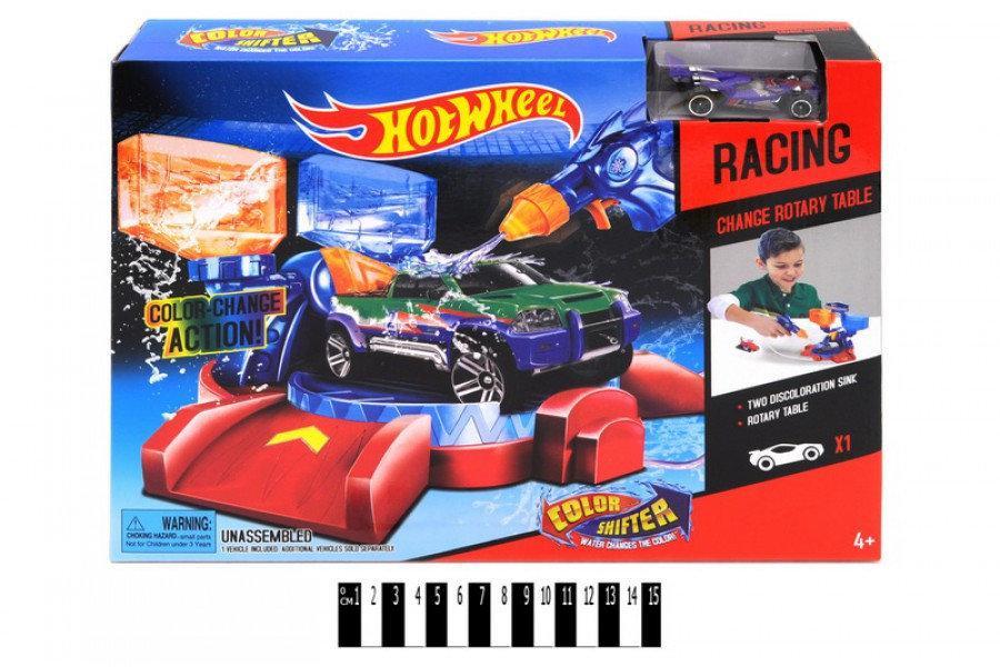 

Трек автомойка Hot wheel 2704, хот вилс, машинка меняет цвет