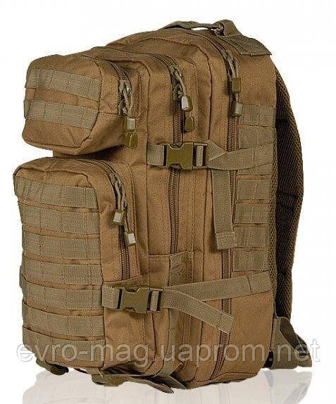 

Рюкзак тактический, штурмовой, Assault pack LG, Miltec 36л, Песочный