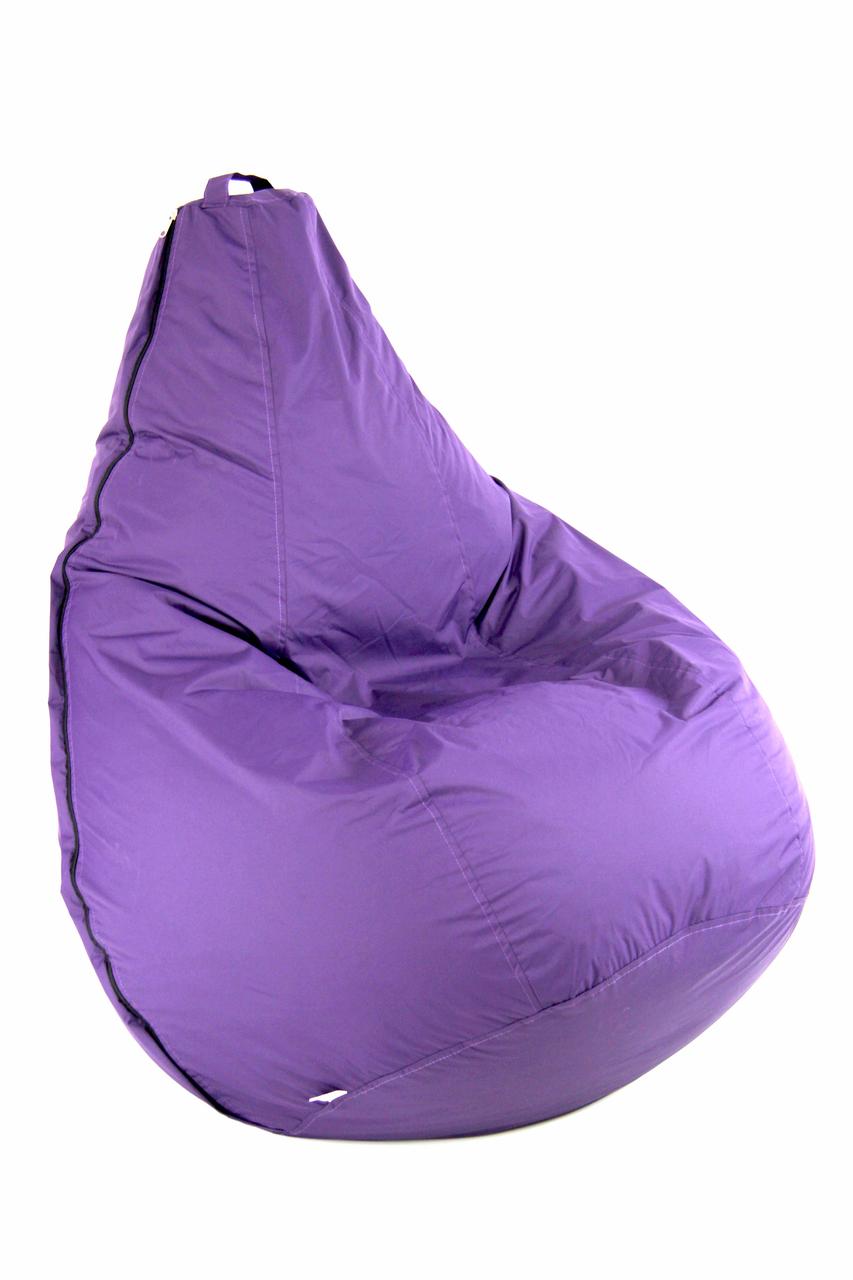 Кресло мешок груша пуфик XL Светло-Фиолетовое (120х75)  в .