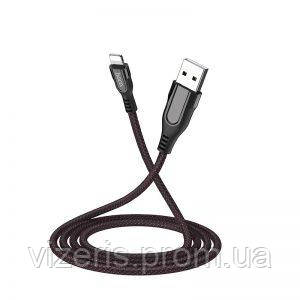 

Кабель Hoco U54 Advantage Micro USB Cable (1.2m) black