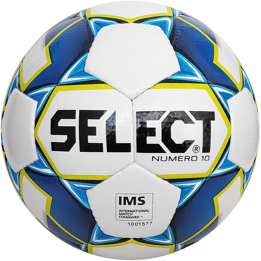 Мяч футбольный Select Numero 10 IMS (011) бело/синий p.5
