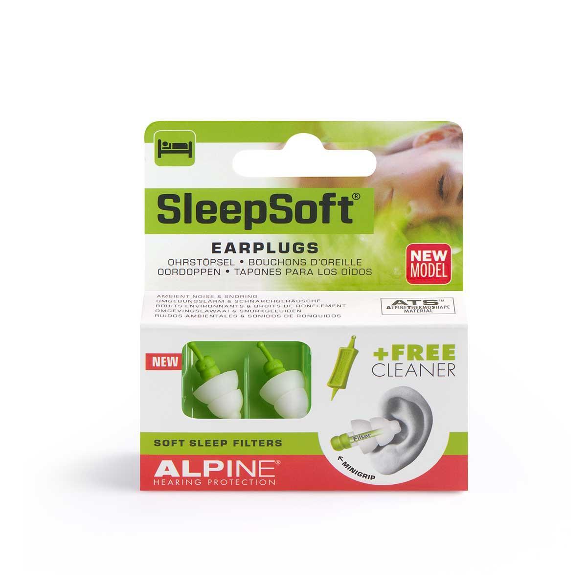 

Беруши для сна Alpine Sleepsoft Minigrip + Venitex + маска для сна (3 в 1)