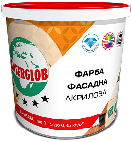 

Анцерглоб Краска ФАСАДНАЯ акриловая универсальная 4,2кг, Белый