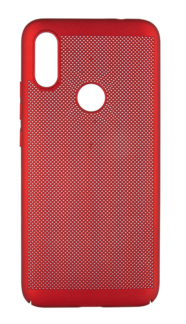 

Чехол накладка NZY для Xiaomi Redmi 7 Grid Case ser. Красный (971327)