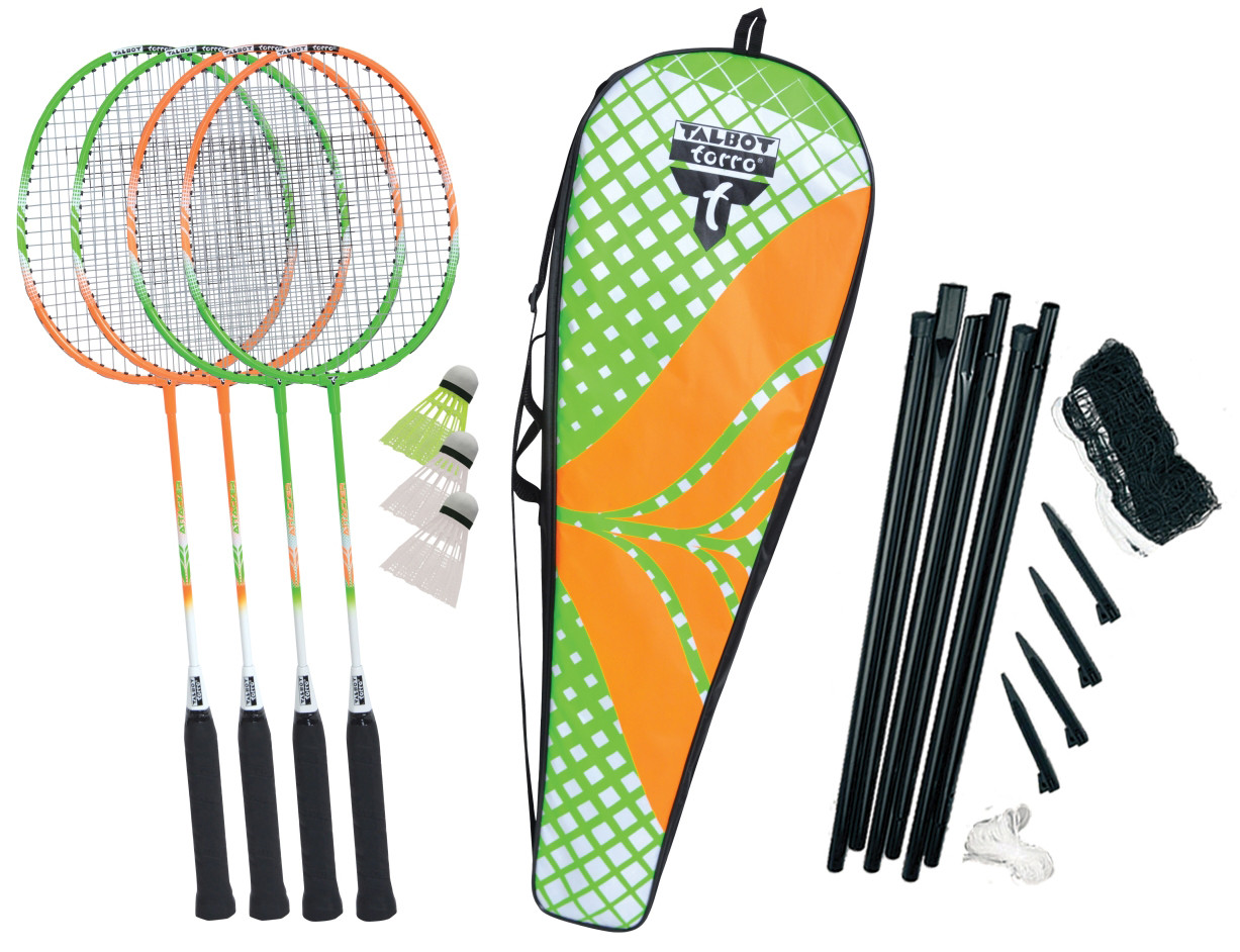 

Набор для бадминтона Talbot Torro Badminton Set 4 Attacker Plus 2019 (449406)