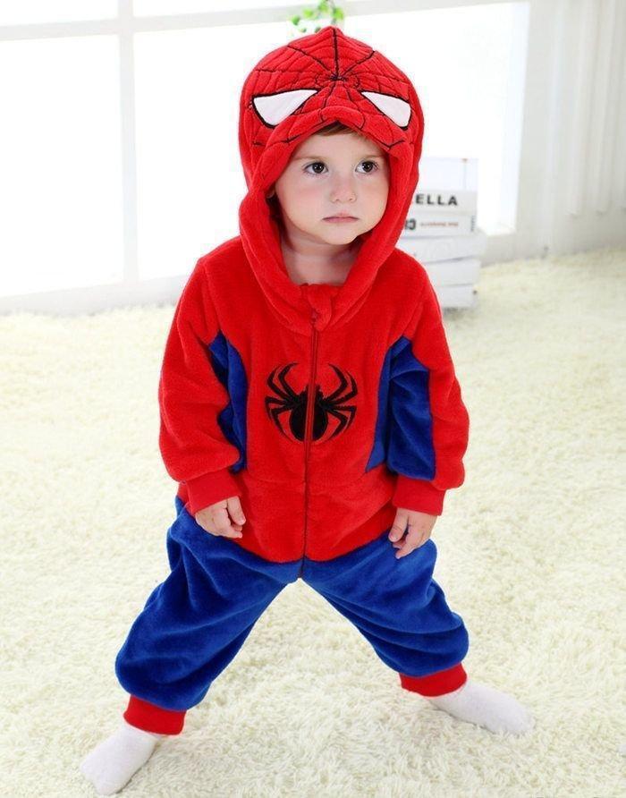 

Кигуруми детский человек паук (спайдермен) ktai0079 100
