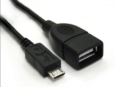 OTG-кабель microUSB-USB (прямой)