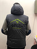 Промо материал для натяжных потолков. Двусторонняя брендовая куртка-безрукавка от Decor Design, фото 5