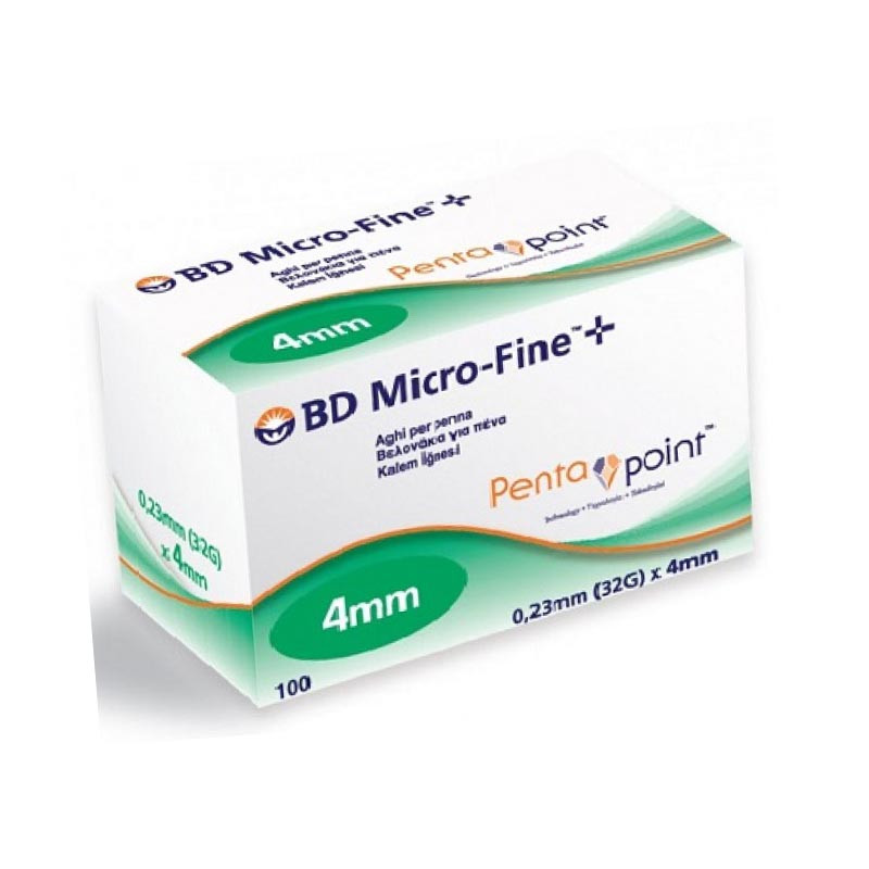 Иглы для шприц ручек BD Micro-Fine Plus 4 mm №100
