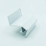 Профиль алюминиевый для натяжных потолков - парящий №3, усиленный, без вставки, 2.5м. Белый, фото 3