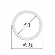 Протекторное термокольцо для натяжных потолков - диаметр 50 мм (наружный 59,6мм)