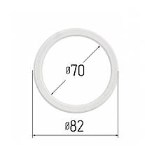 Протекторное термокольцо для натяжных потолков - диаметр 70 мм (наружный 81,8мм)