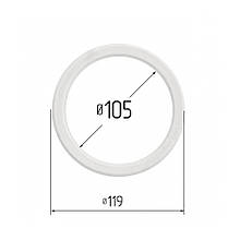 Протекторна термокільце для натяжних стель - діаметр 105 мм (зовнішній 119мм)