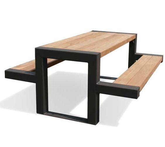 Садовый стол в стиле LOFT (Garden Table - 08)