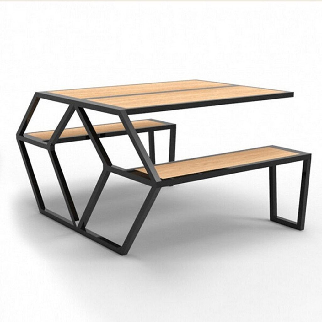 Садовый стол в стиле LOFT (Garden Table - 09)