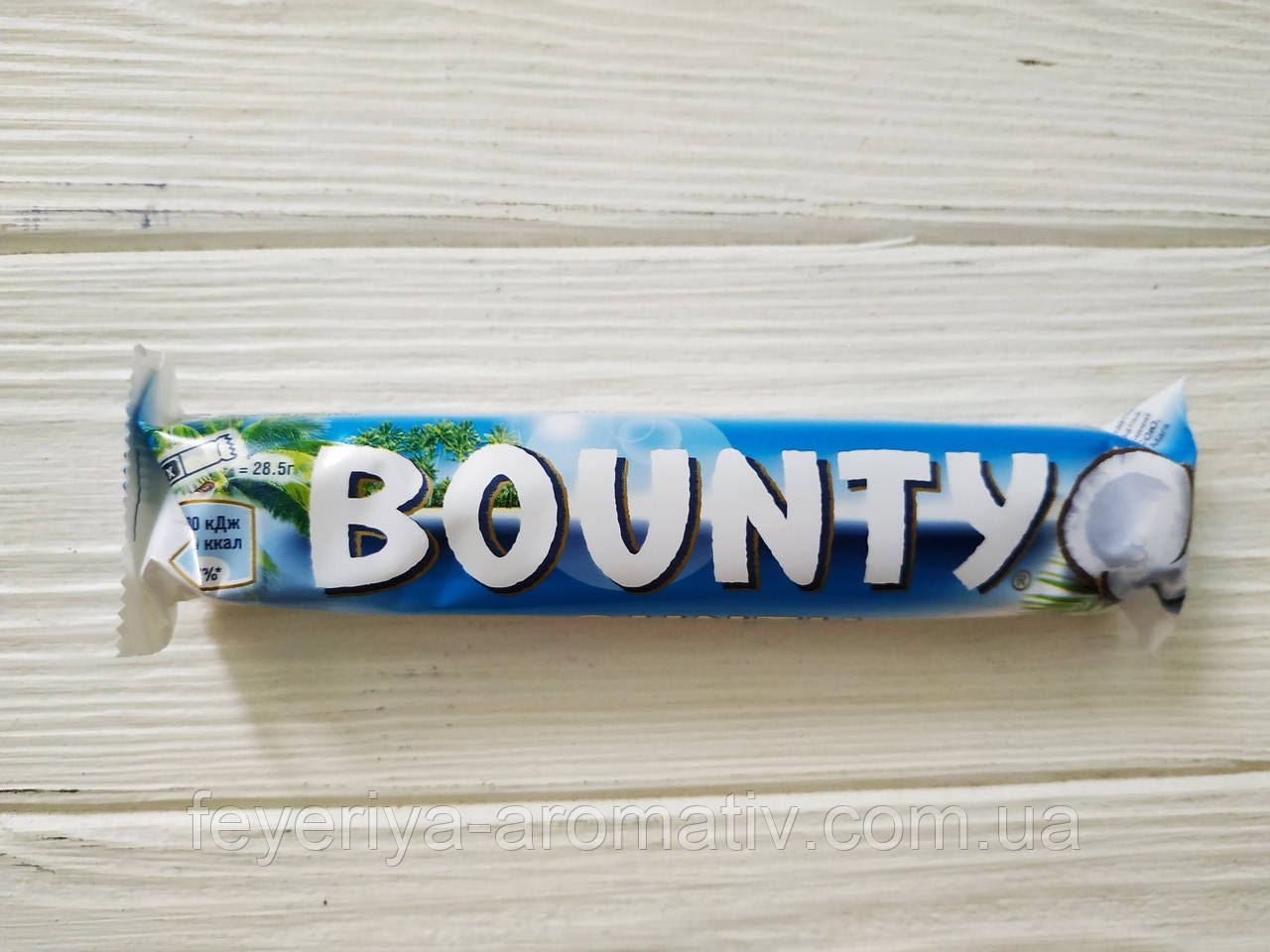 Шоколадно-кокосовый батончик Bounty 2*28.5гр.
