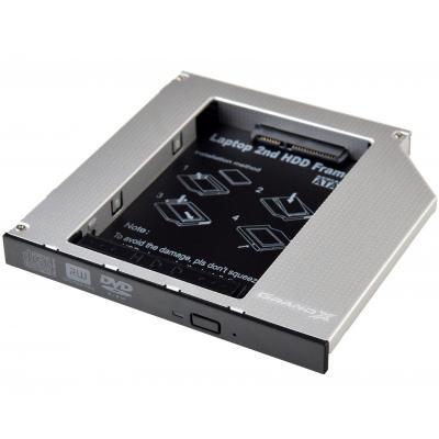 

Фрейм-переходник Grand-X HDD 2.5'' to notebook 12.7 mm ODD SATA/mSATA (HDC-25N)