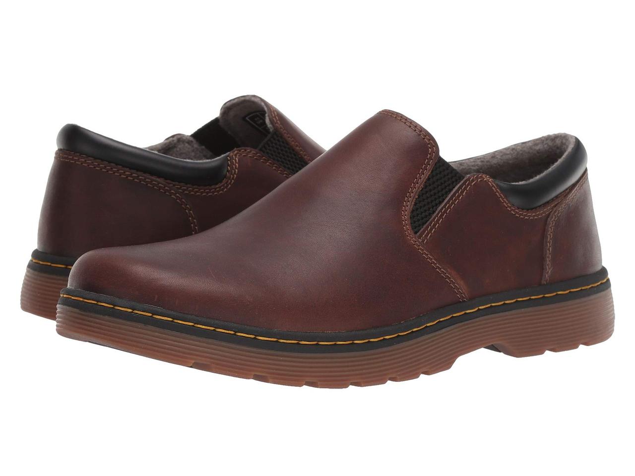 

Мокасины (Оригинал) Dr. Martens Tipton Slip-On Robson II Dark Brown/Black Forty PU