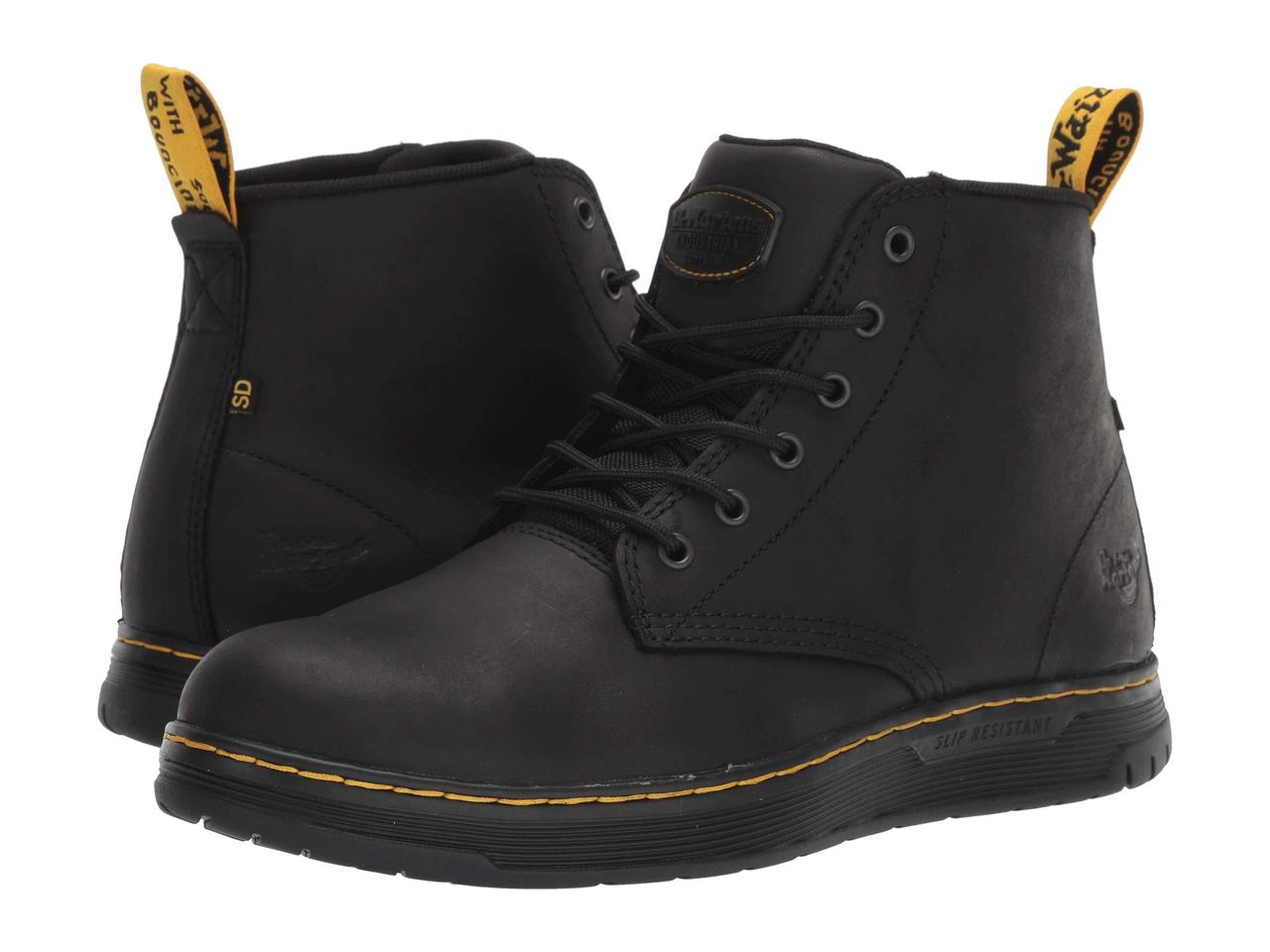 

Ботинки/Сапоги (Оригинал) Dr. Martens Work Ledger Steel Toe SD Black/Black/Black/Black