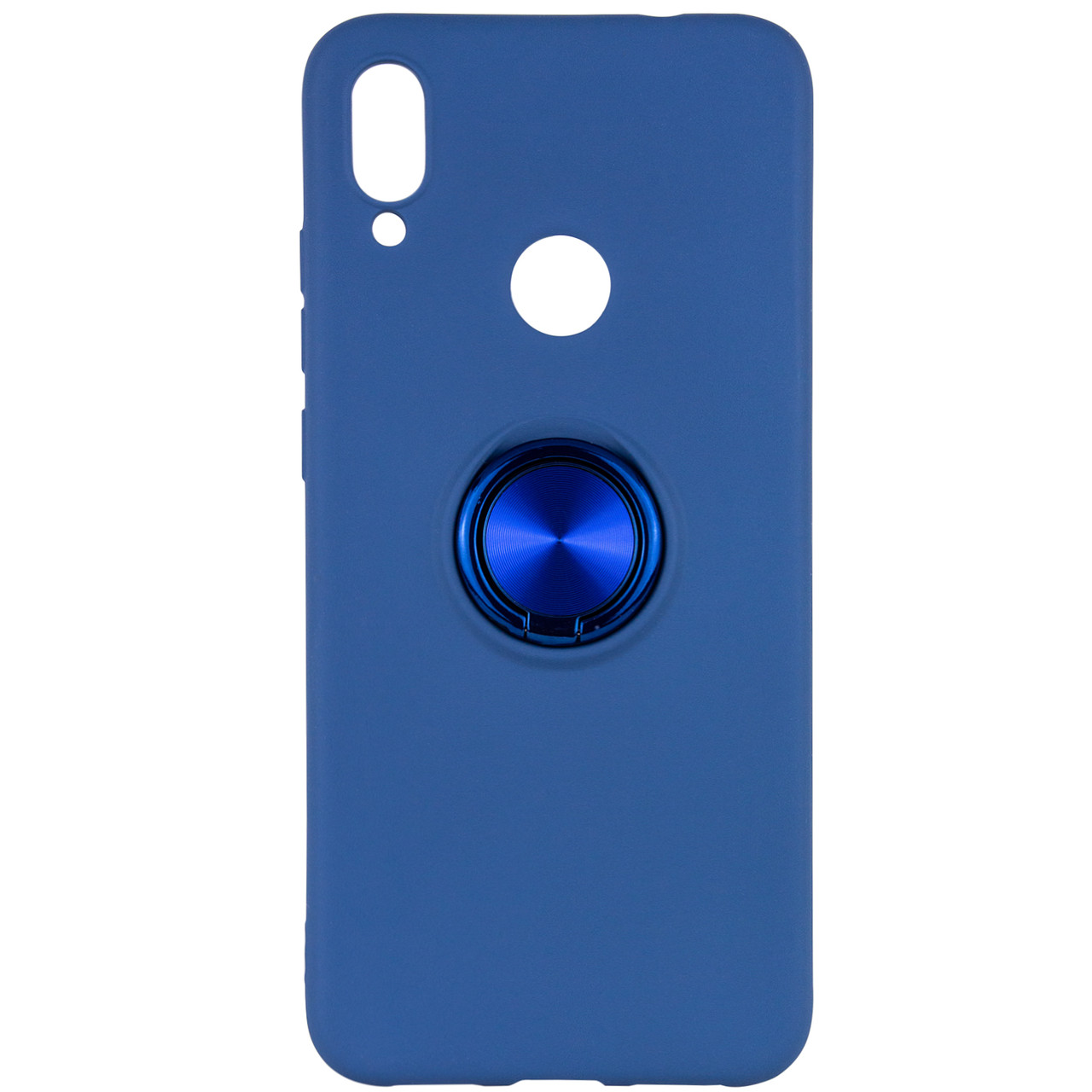 

TPU чехол Summer ColorRing под магнитный держатель для Xiaomi Redmi 7, Синий