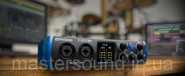  Купити Звукова карта Presonus Studio 24c | MUSICCASE 