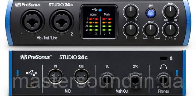 Цена Звуковая карта Presonus Studio 24c | MUSICCASE