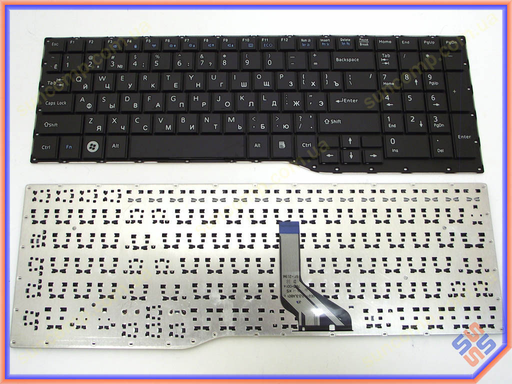 Клавиатура для Fujitsu Lifebook AH532, A532, N532 ( RU Black СТАРЫЙ ДиНет в наличии