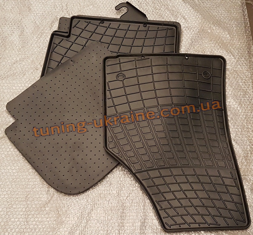 

Коврики в салон резиновые Stingray 4шт. для Subaru Forester 2002-2008, Черный
