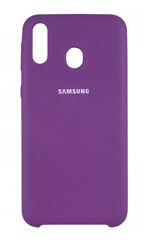 

Чехол накладка Silicone Case для Samsung Galaxy M20 Фиолетовый (579781)