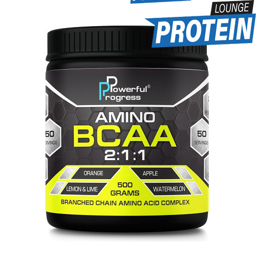 

Аминокислоты bcaa Powerful Progress BCAA 2:1:1 500 g