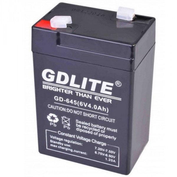 Аккумулятор GDLITE GD-645 6V4.0AH для различного вида продукции 