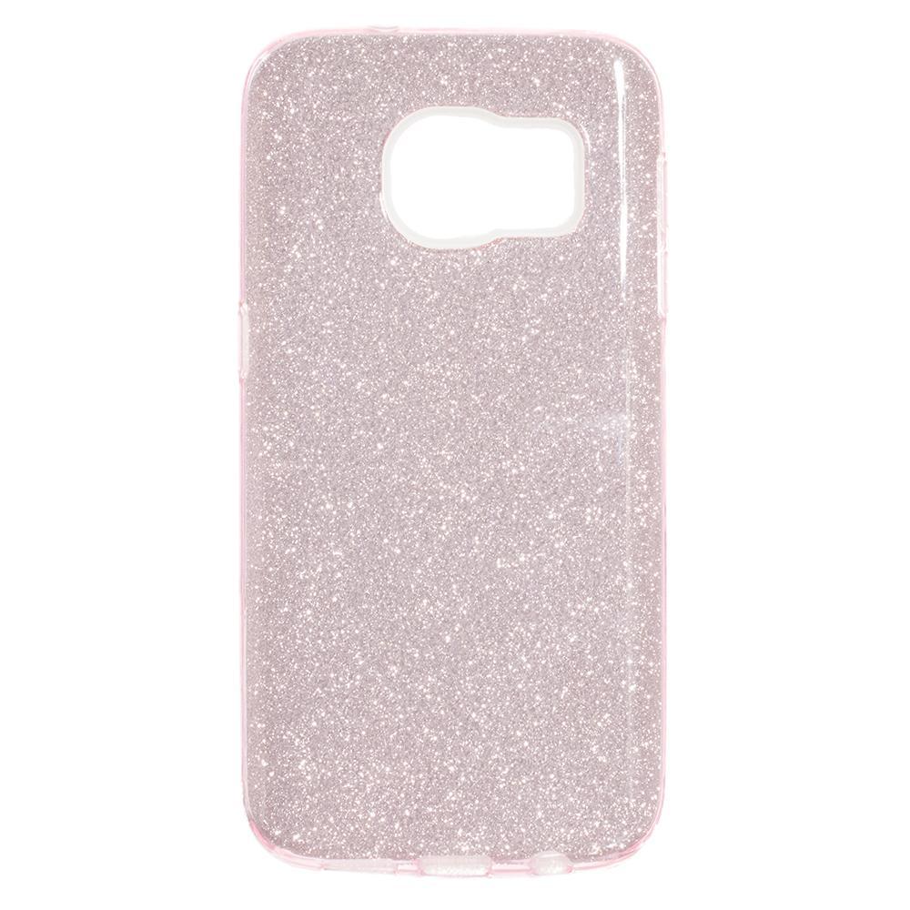 Силиконовый чехол-накладка Twins для Samsung S7 (G930) Розовый/Pink