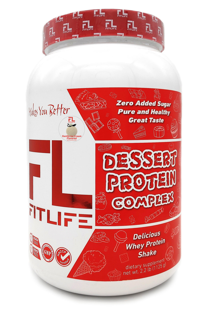 FitLife Dessert Protein Complex 1100 g Vanilla IceCream